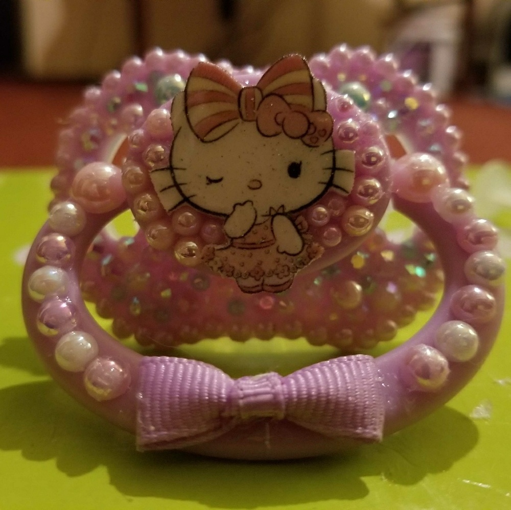 Hello kitty adult paci ddlg ddlb mdlg mdlb abdl